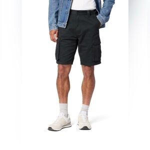 Men's Black Cargo Shorts